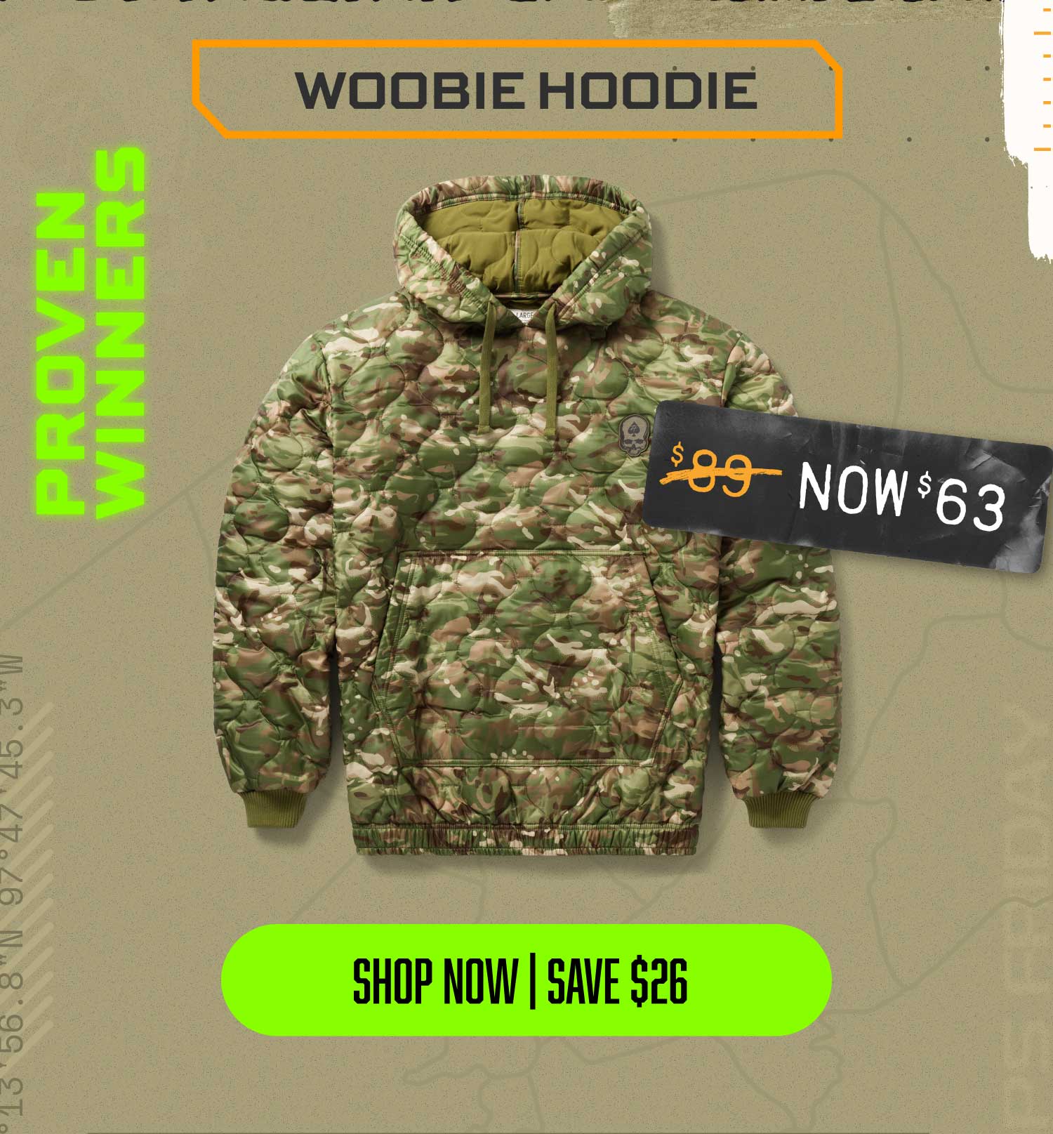 Shop $26 off Woobie Hoodie (Proven Winners)
