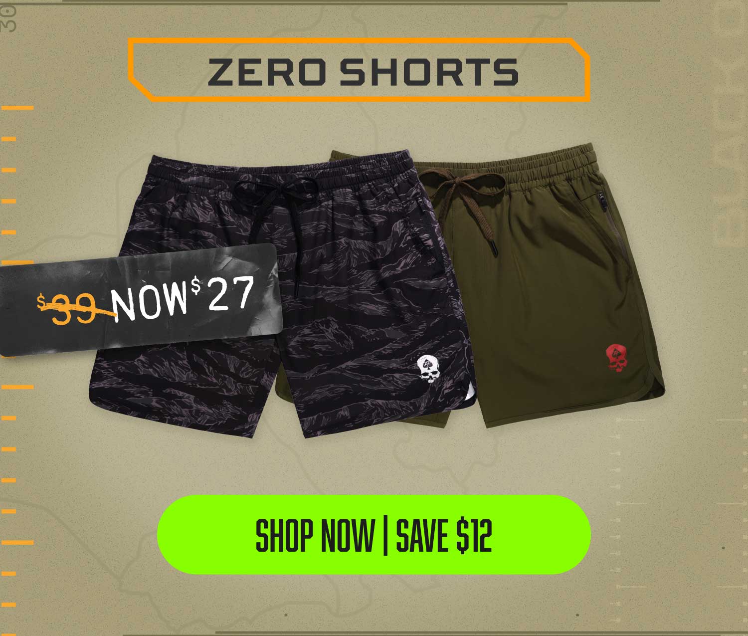Shop $12 off Zero Shorts