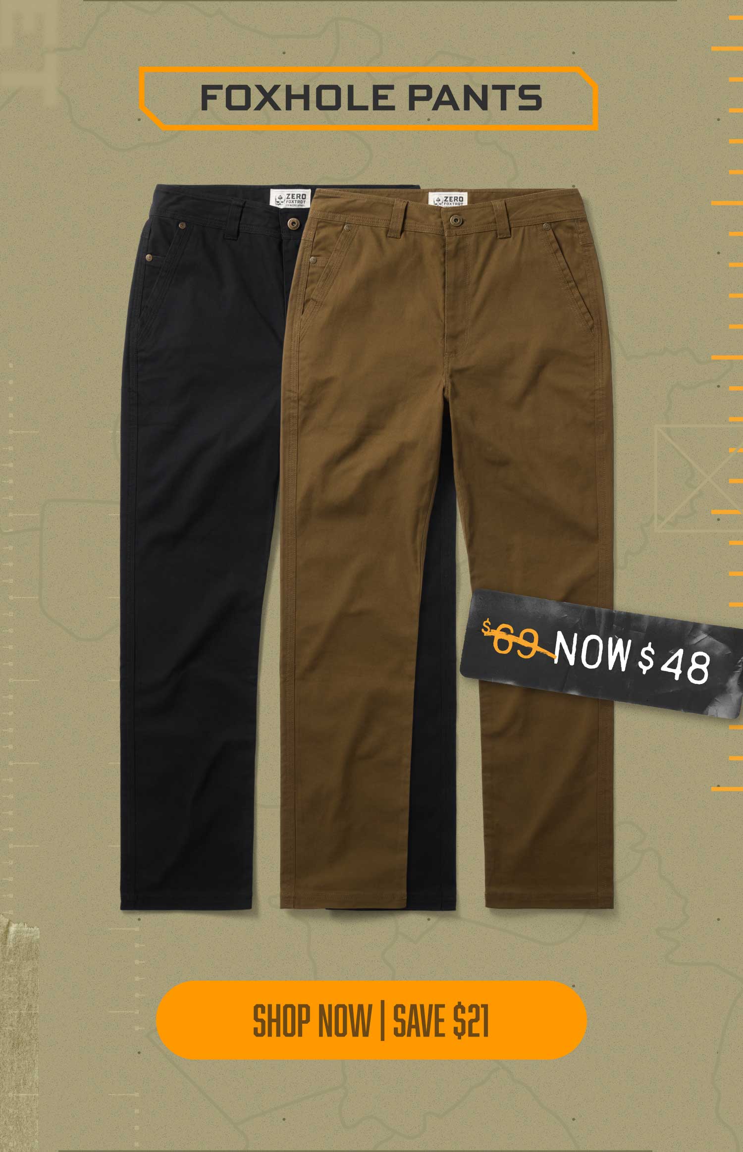 Shop $21 off Foxhole Pants