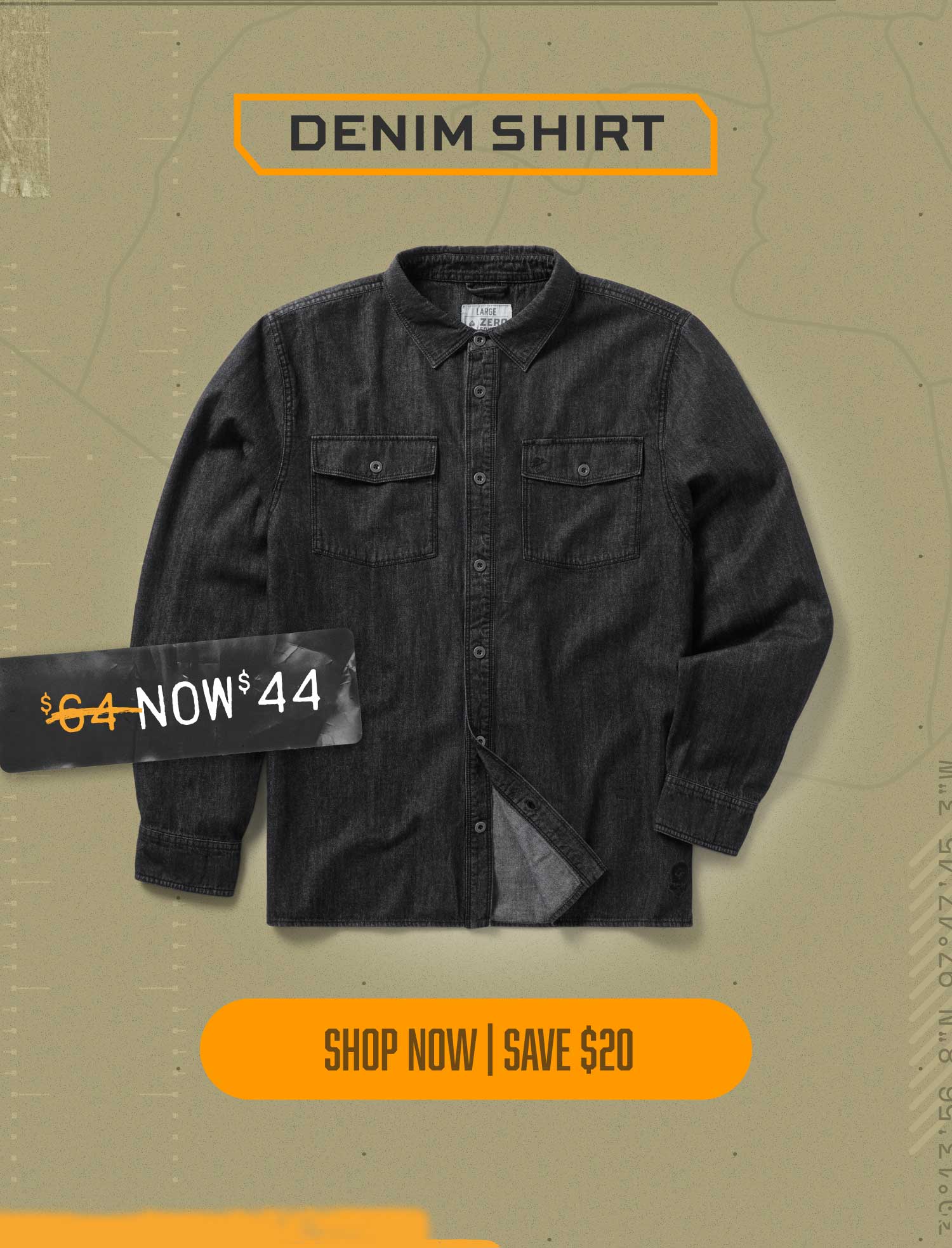 Shop $20 off Denim Shirt