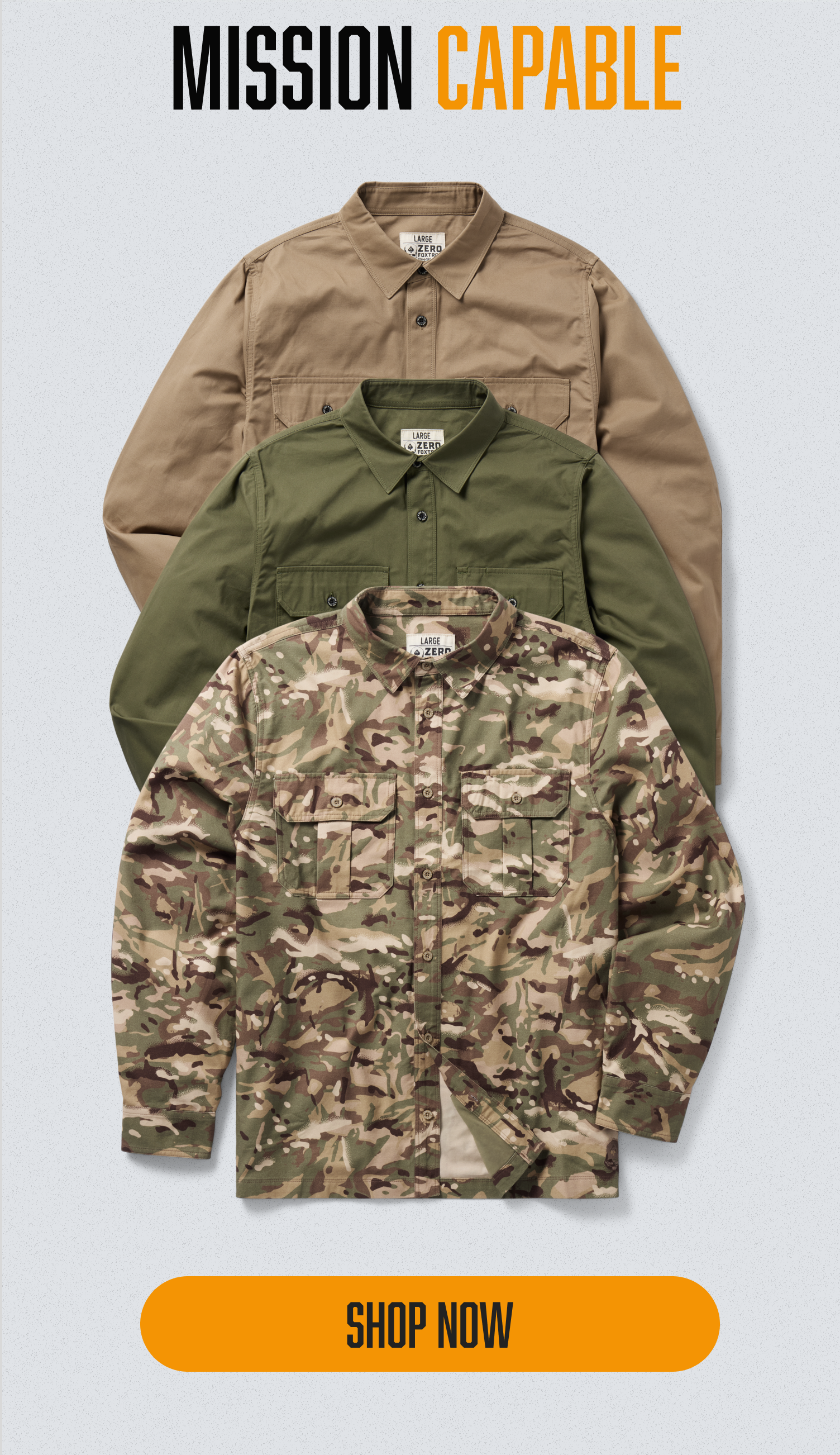 SHOP MISSION CAPABLE UTILITY SHIRTS