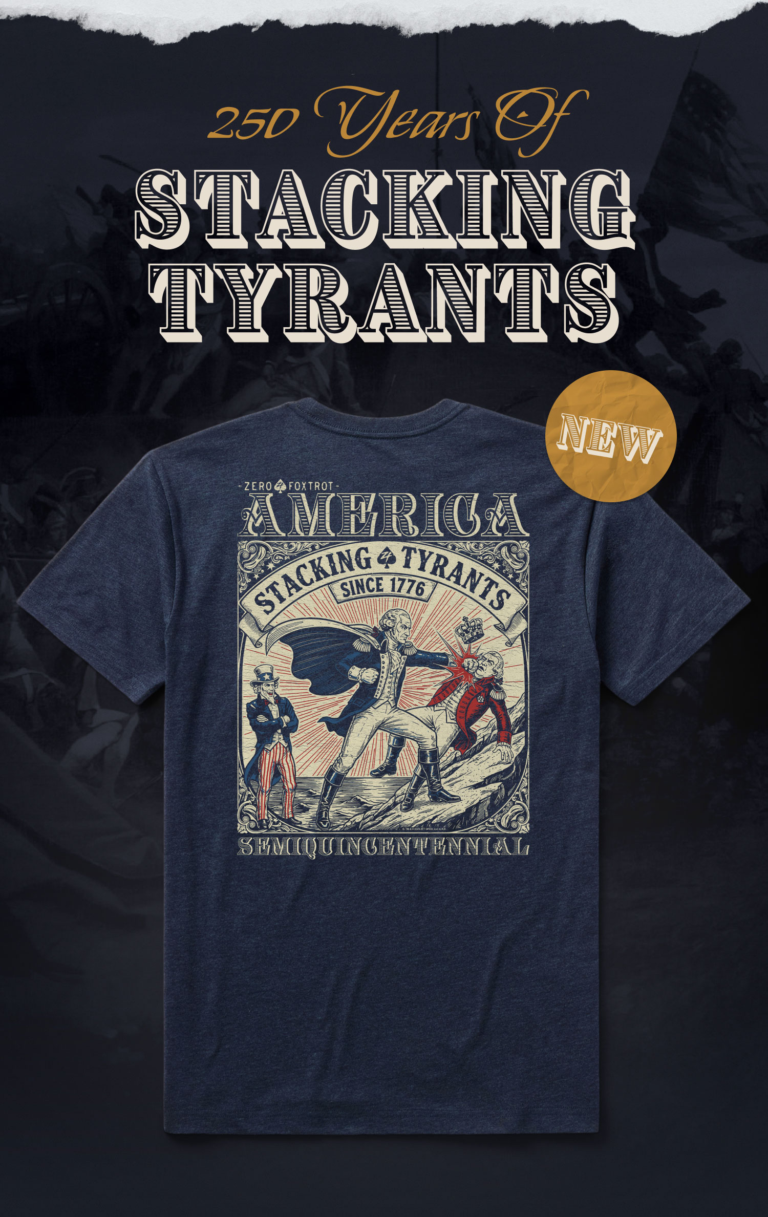 Shop the Stacking Tyrants Tee