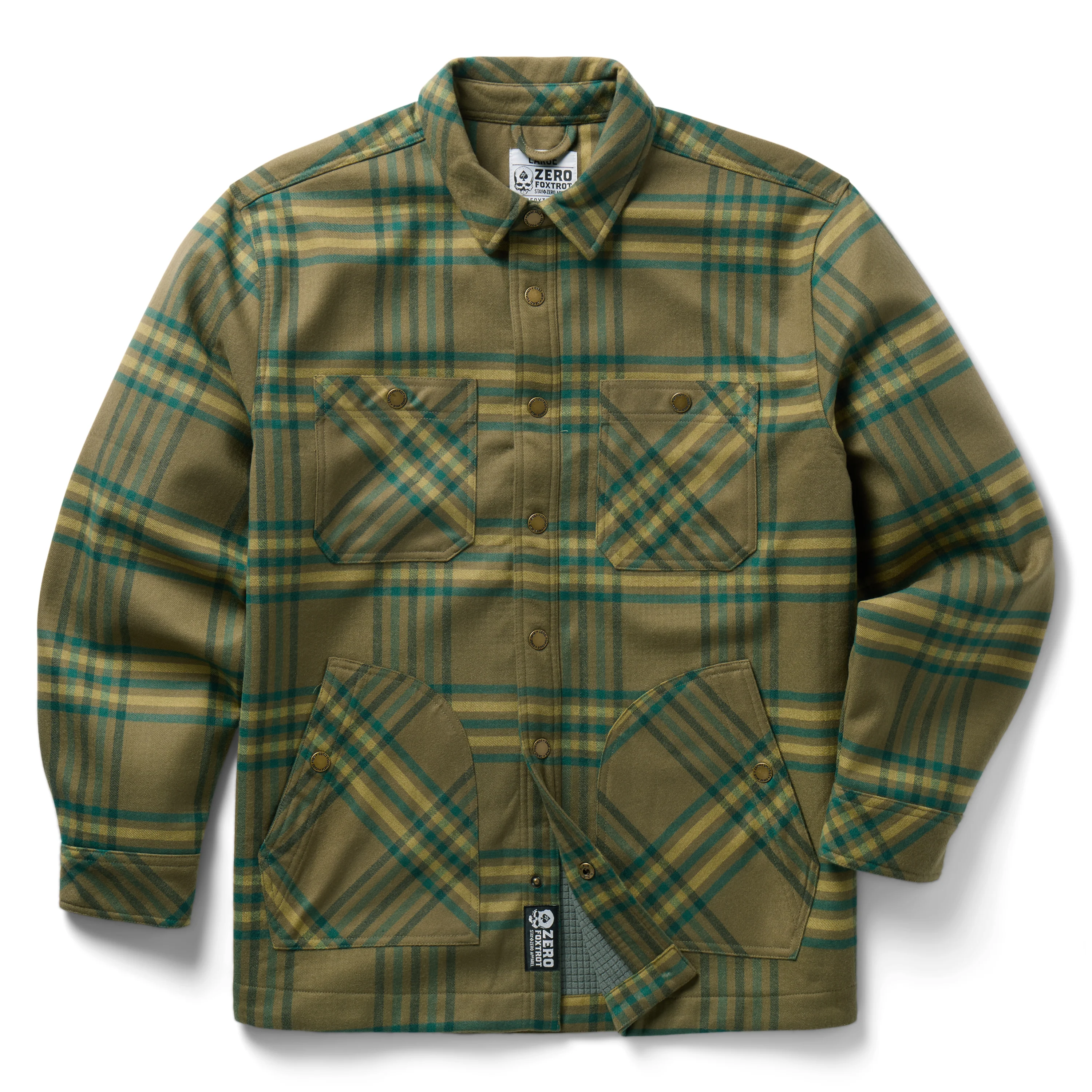 Image of Zero Flannel Shacket