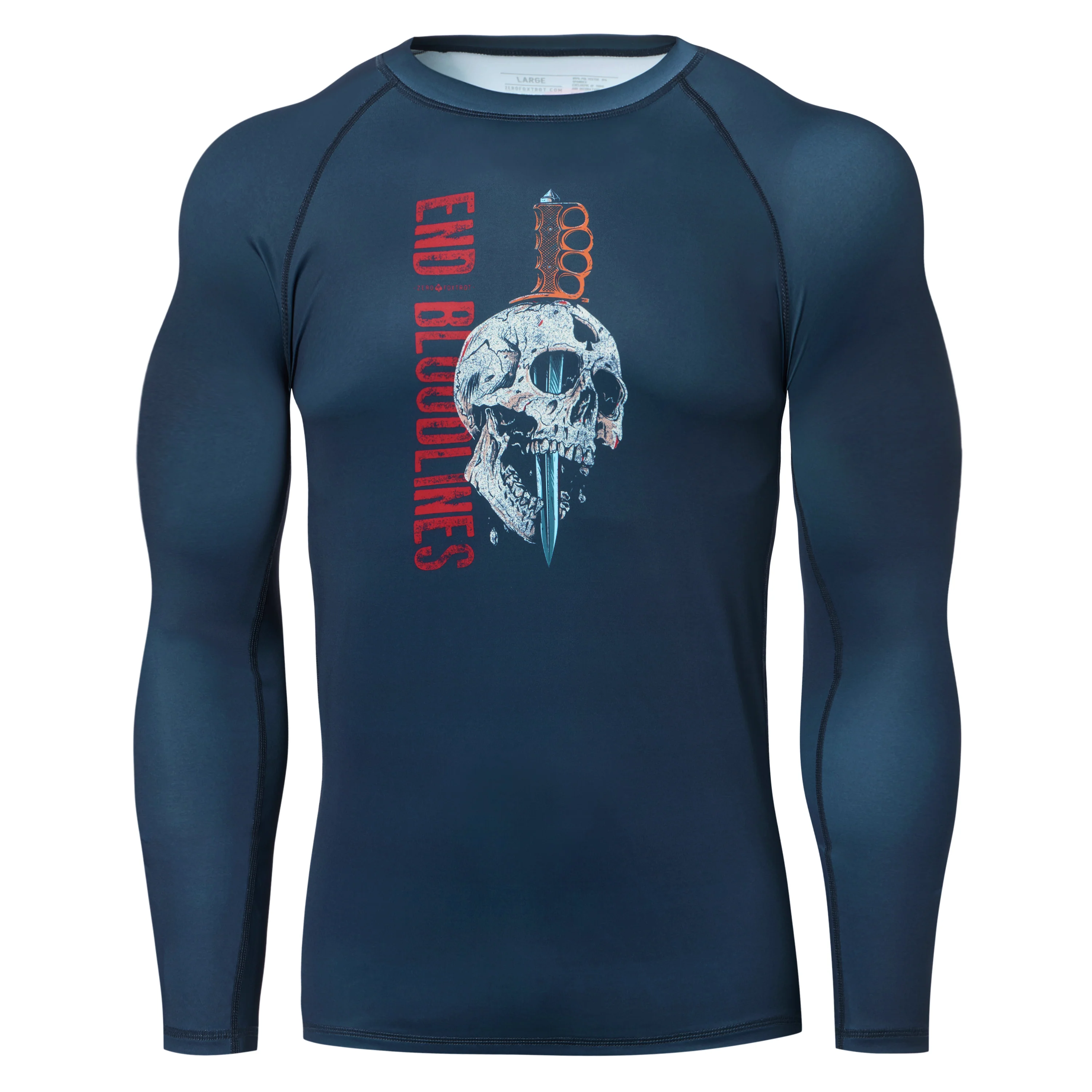 Image of Compression Long Sleeve Rash Guard