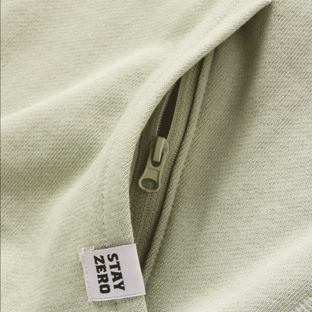 an image of a close up of a zipper on a shirt