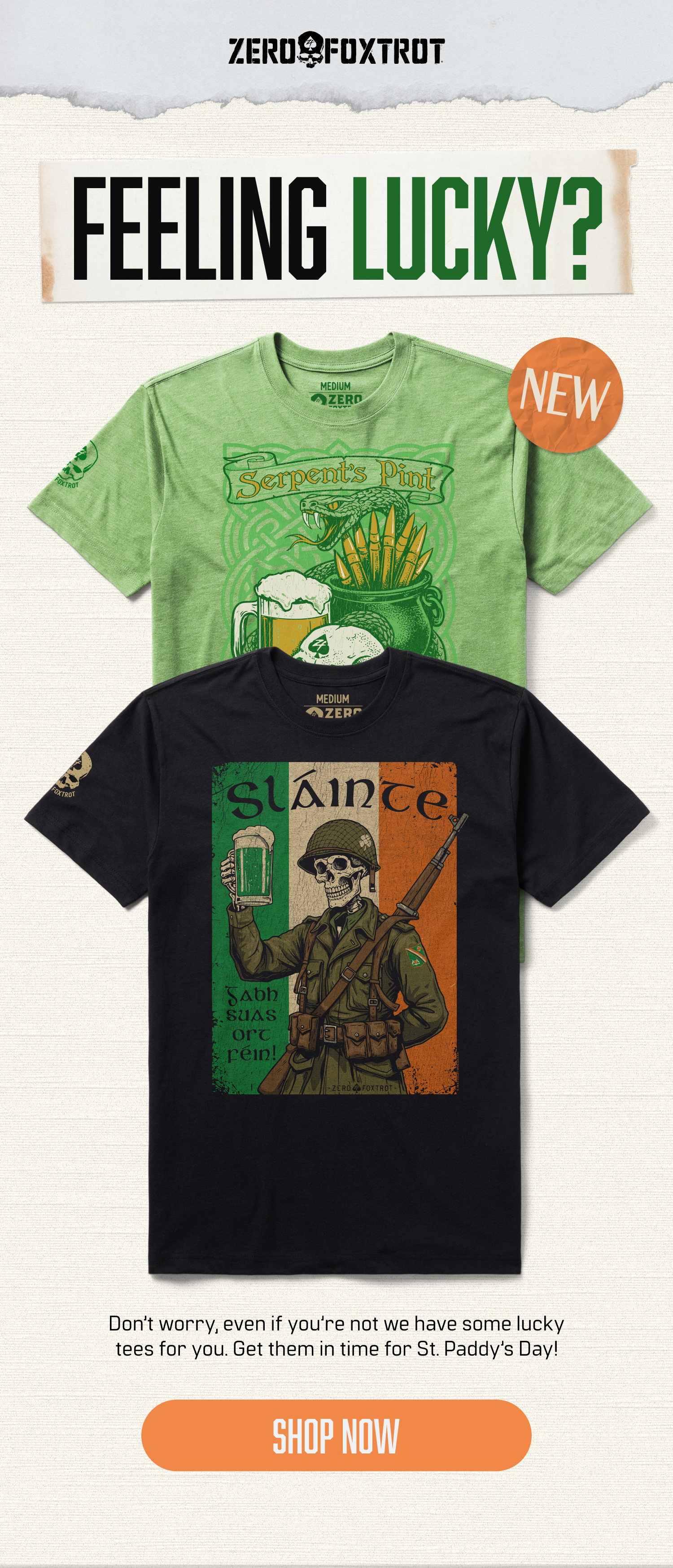 SHOP ST PATRICK'S DAY TEES