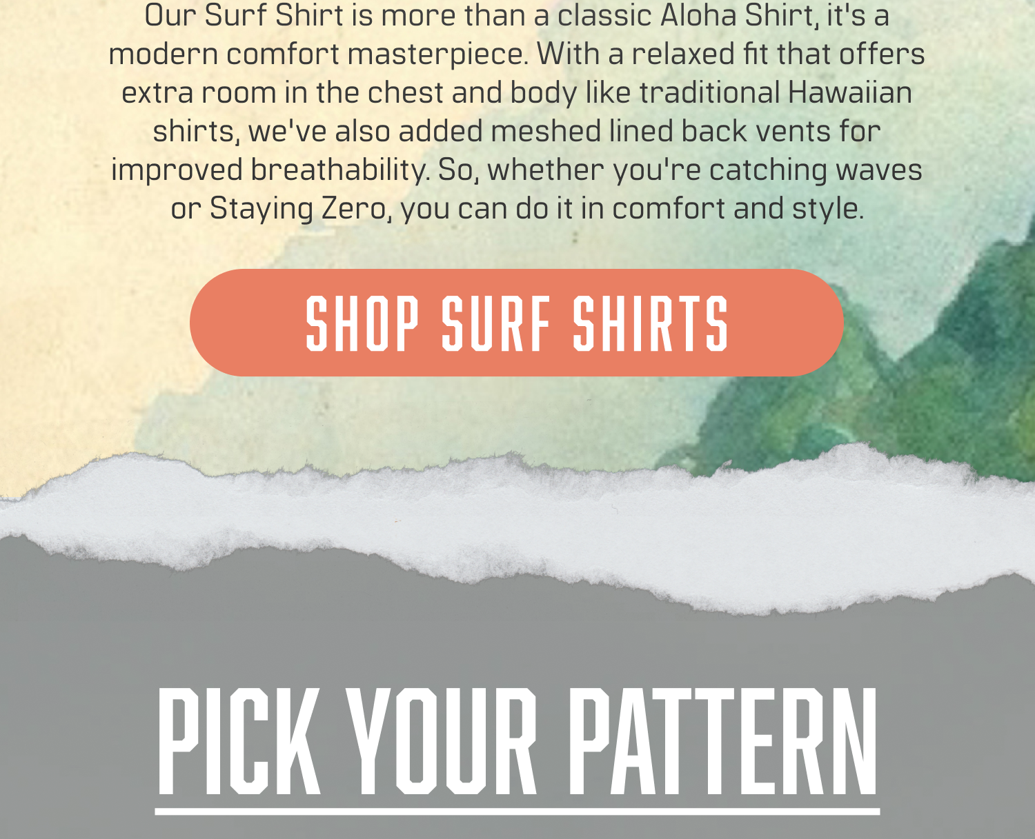 Our Surf Shirts are more than an classic Aloha Shirt!
