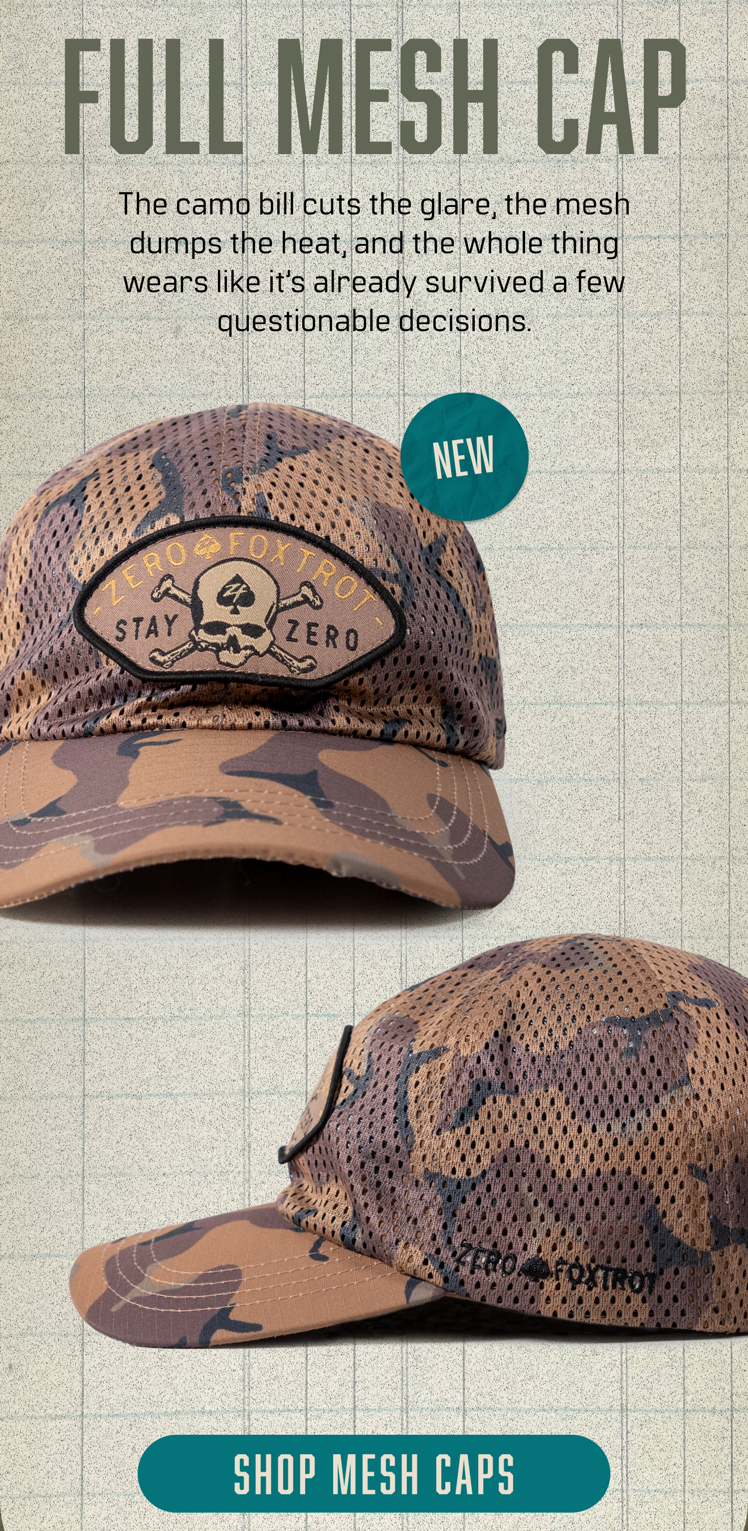 Full Mesh Cap