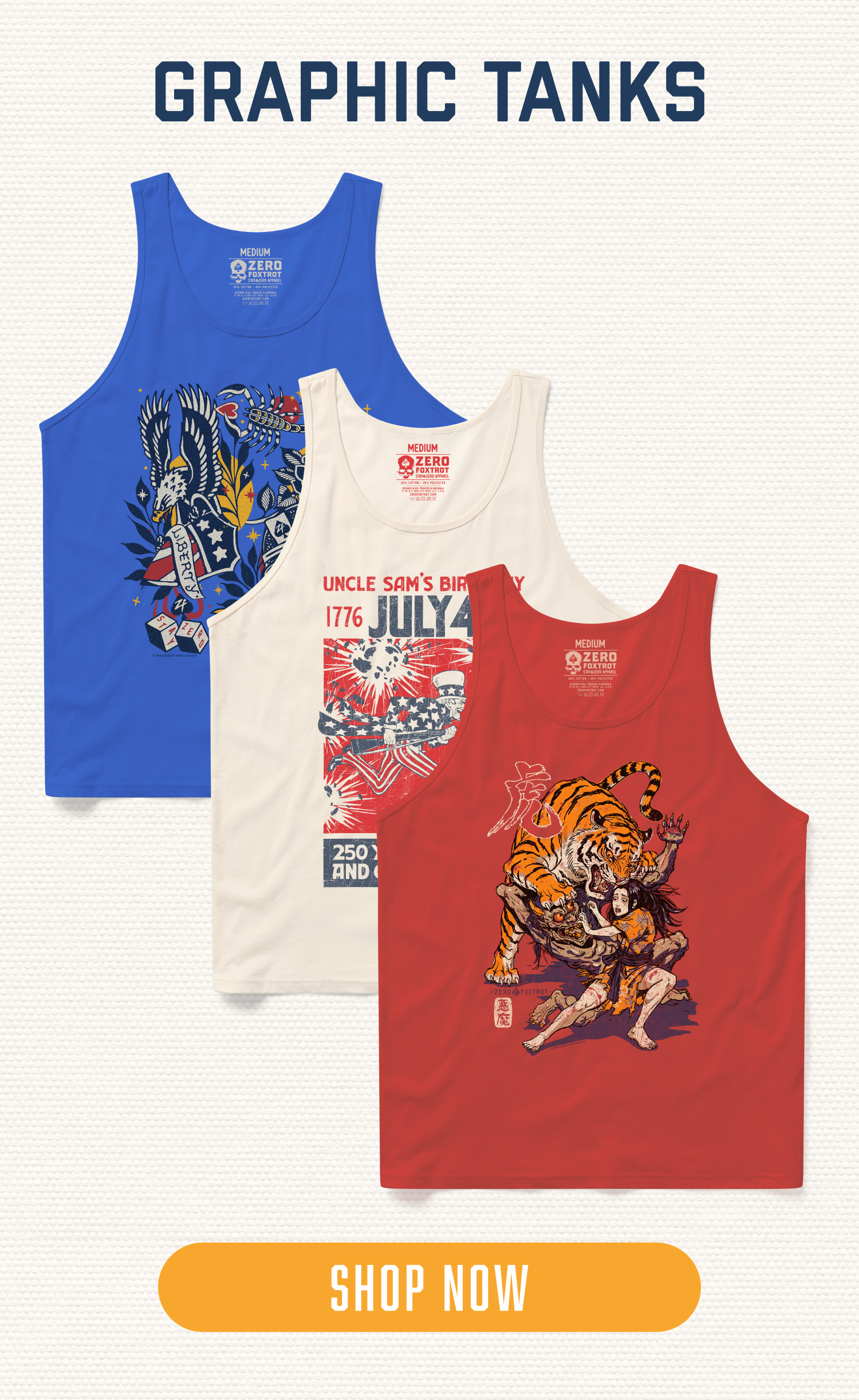 SHOP TANKS