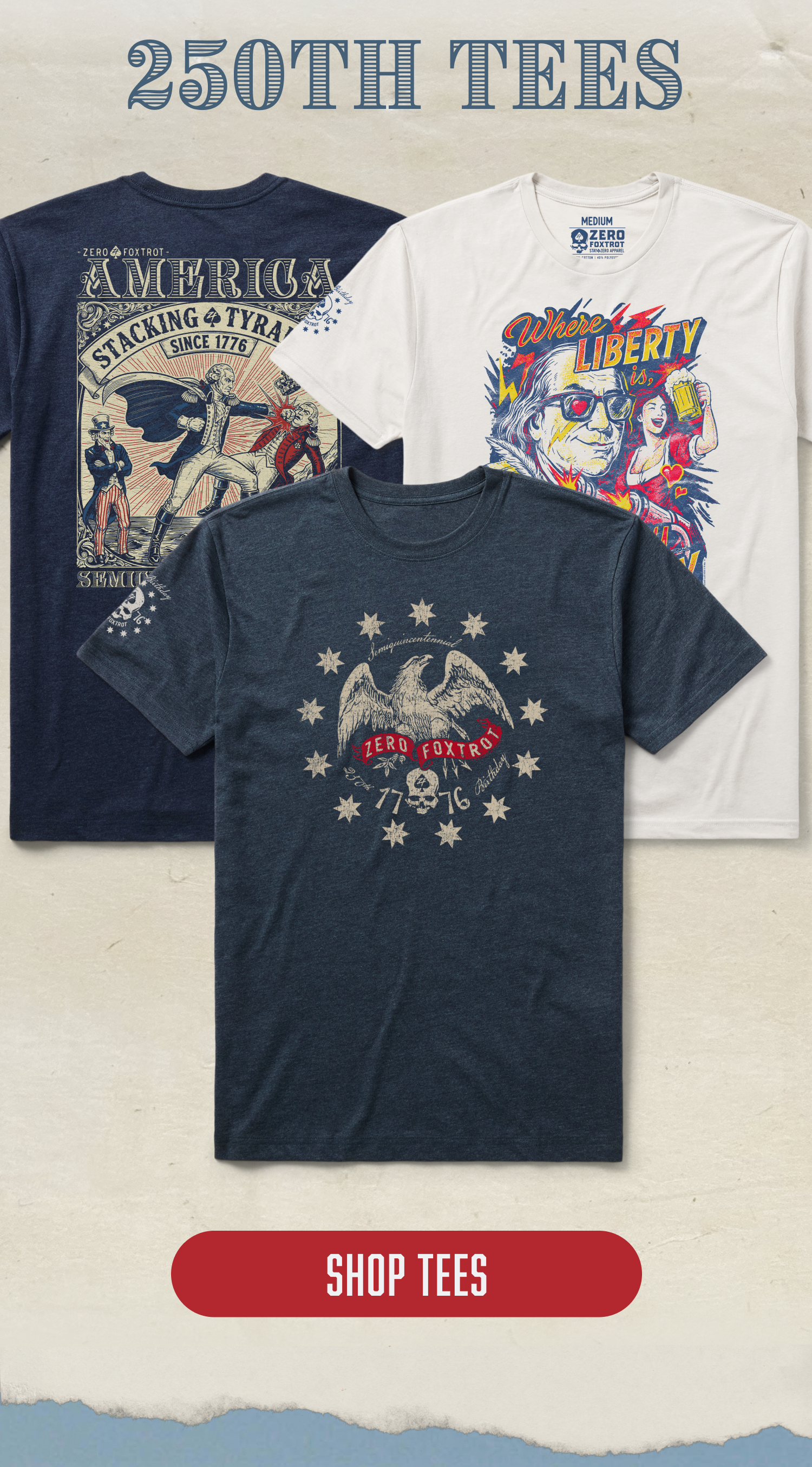 250th Tees