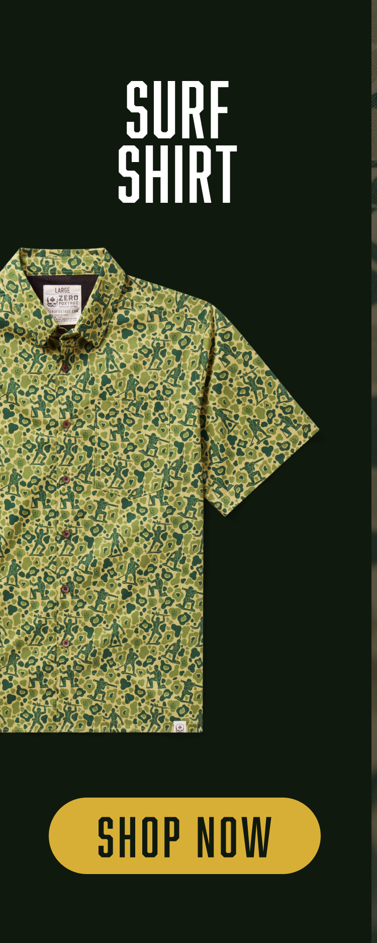 Shop Army Men II Surf Shirt
