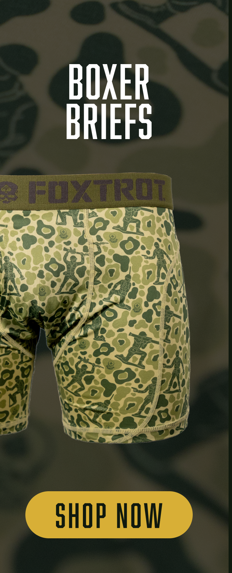 Shop Boxer Briefs - Army Men
