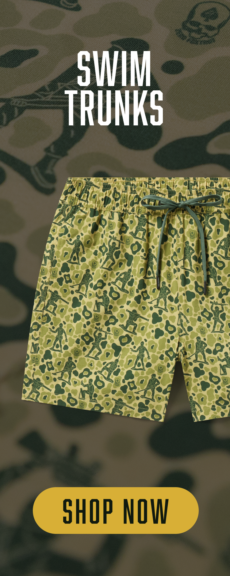 Shop Army Men II Swim Trunks