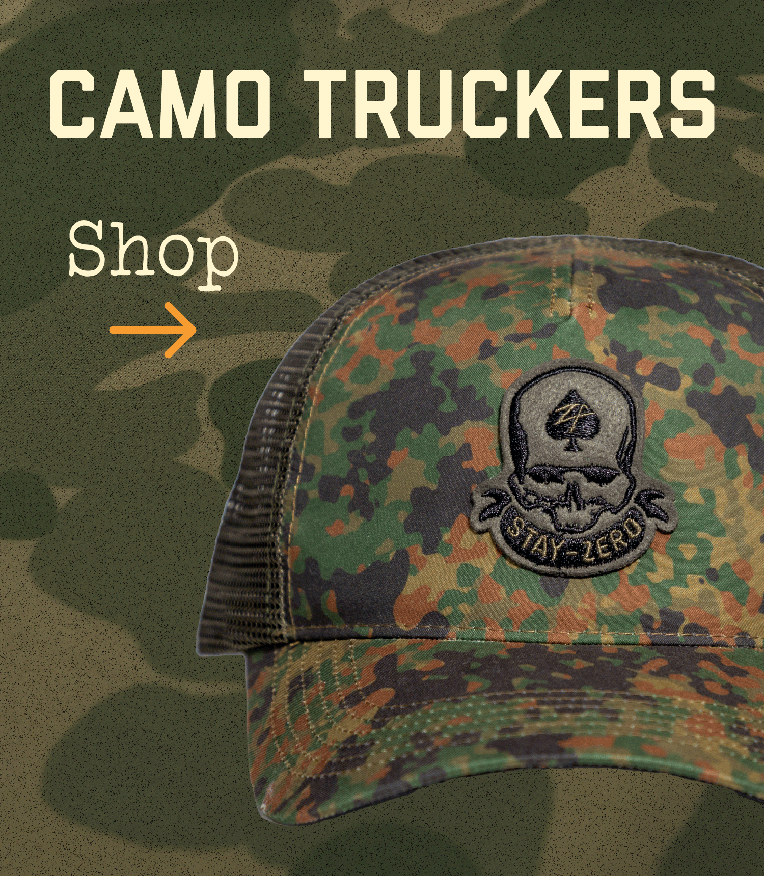 Shop Camo Trucker Hats
