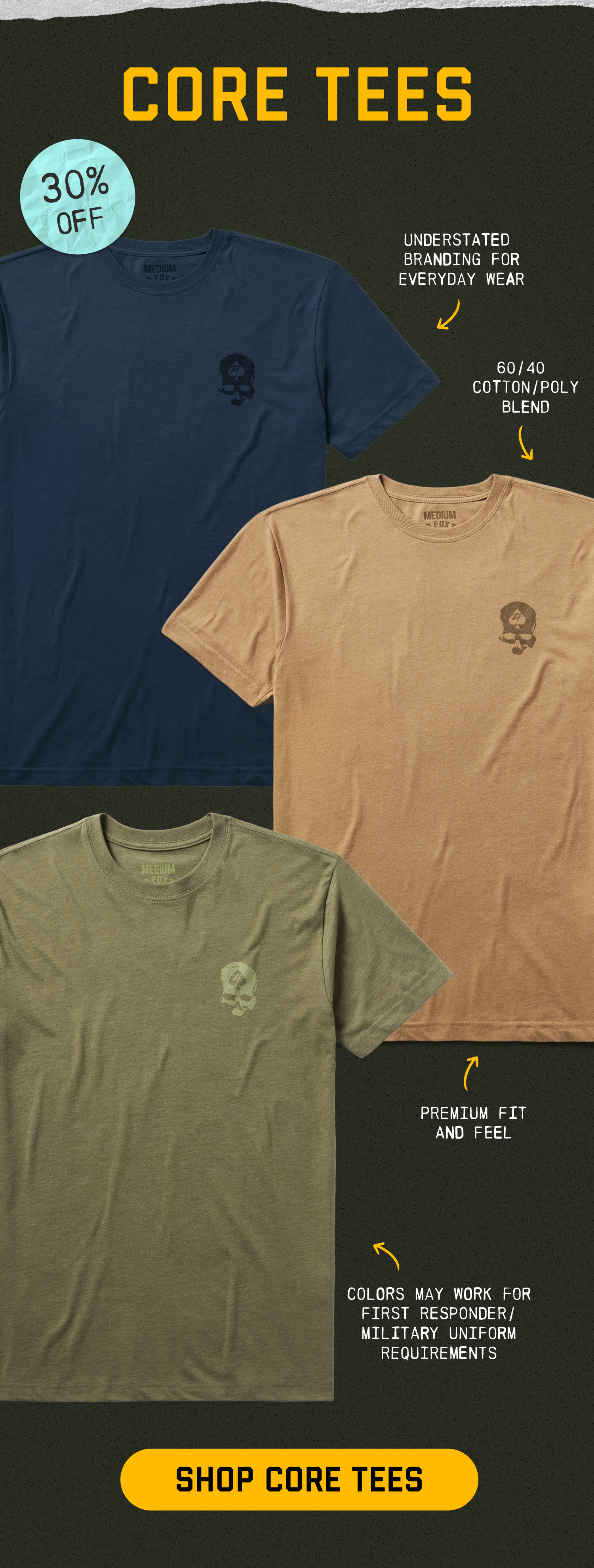 Corp Tee