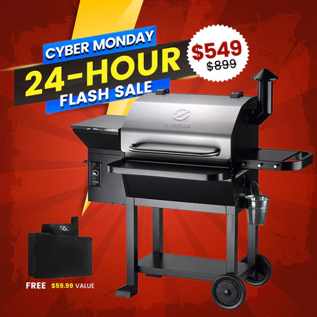 LARGE 10002B2E PELLET GRILL