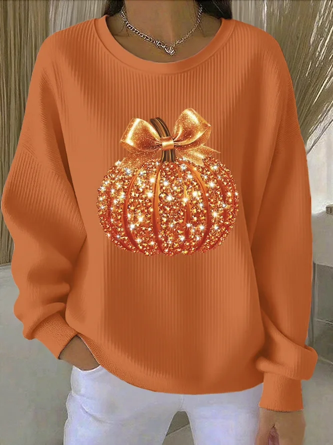        Casual Cotton Sweatshi...