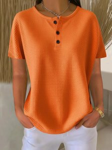 Image of Others Loose Casual Plain T-Shirt