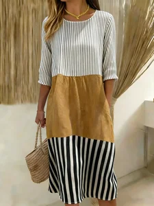Image of Others Loose Vintage Dress With No