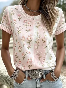 Image of Casual 3D Printing T-Shirt
