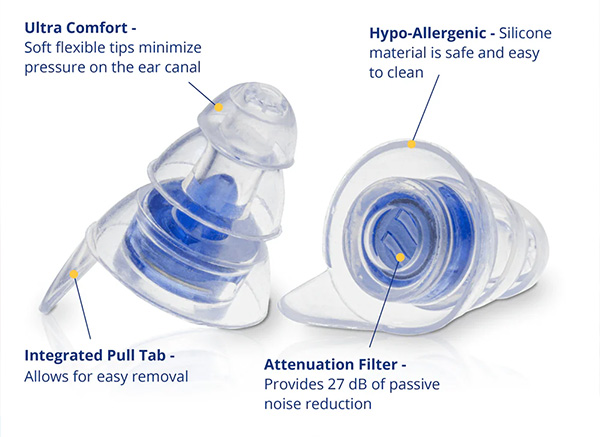 ZQuiet Flex-Fit Earplugs