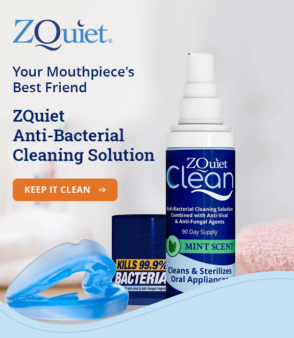 Your Mouthpiece's Best Friend ZQuiet Anti-Bacterial Cleaning Solution