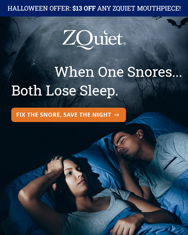When One Snores… Both Lose Sleep.
