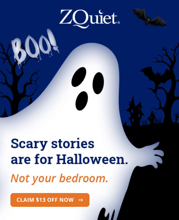 Scary stories are for Halloween. Not your bedroom.
