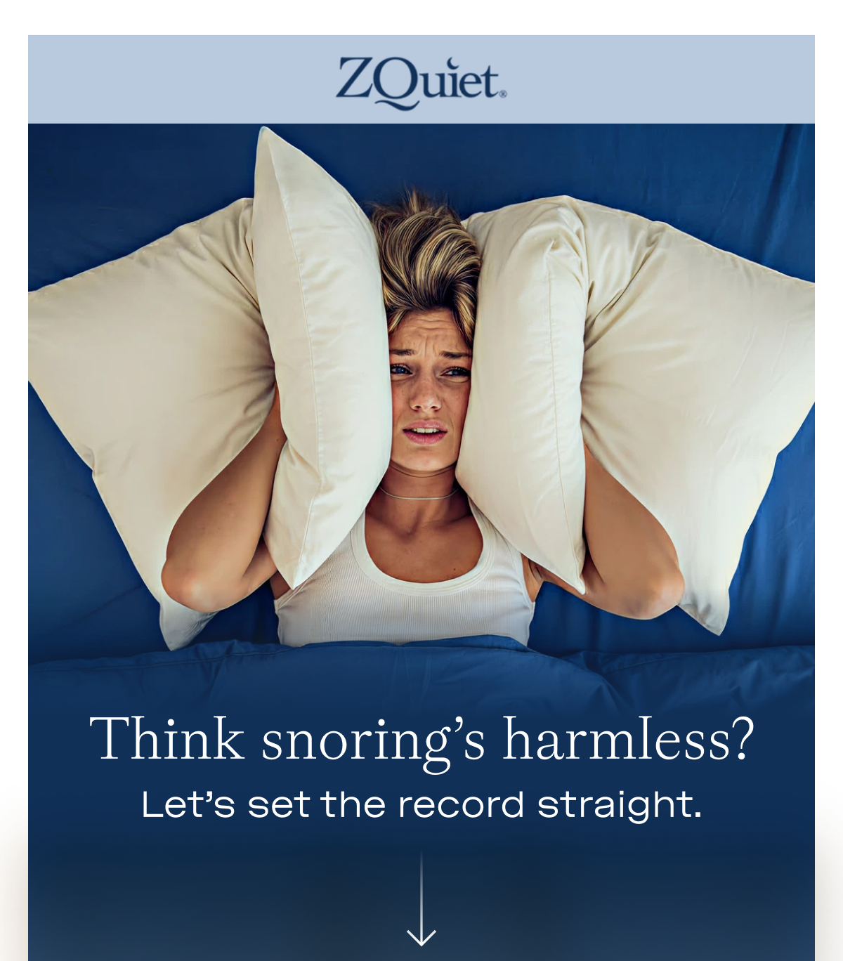 Think snoring’s harmless? Let’s set the record straight.