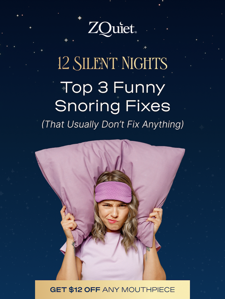 Top 5 Funny Snoring Fixes  (That Usually Don’t Fix Anything)