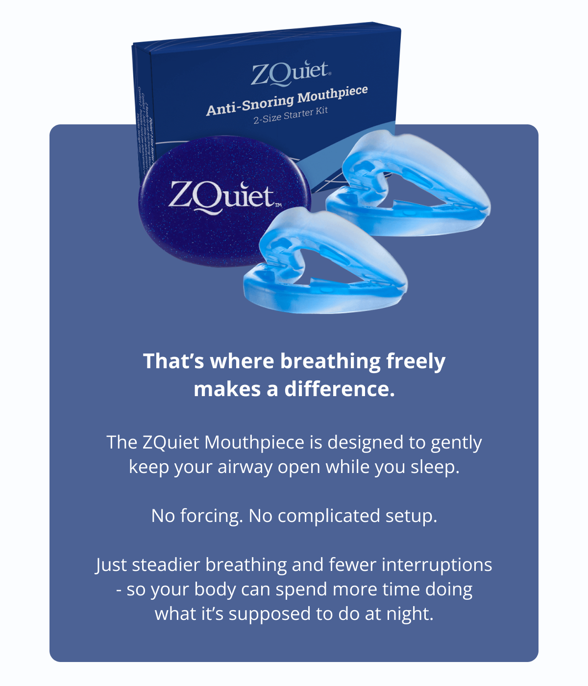 That’s where breathing freely makes a difference.