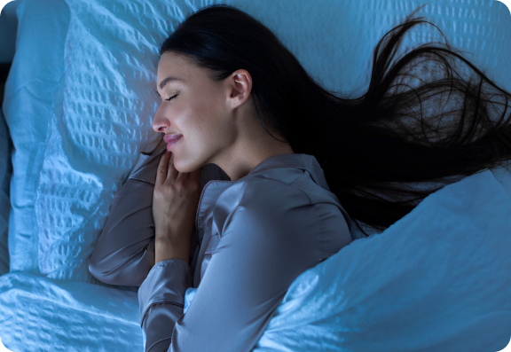 Side sleeping often improves breathing and reduces snoring.