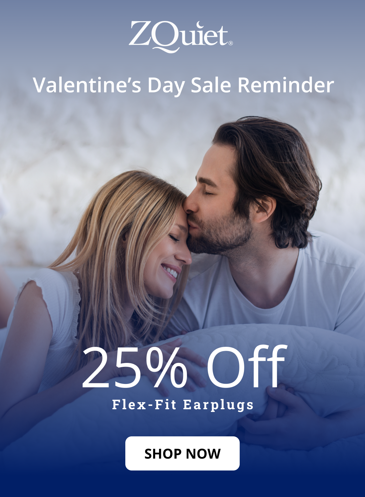 Valentine’s Day Sale Reminder  25% Off Flex-Fit Earplugs