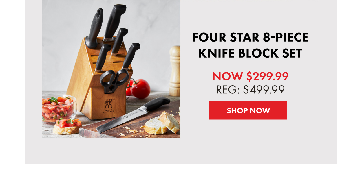 Four Star 8-Piece Knife Block Set