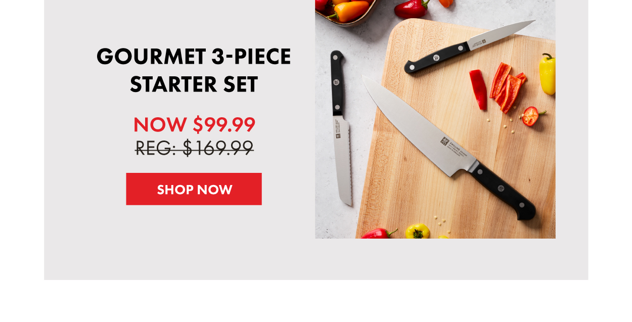 Gourmet 3-Piece Starter Set