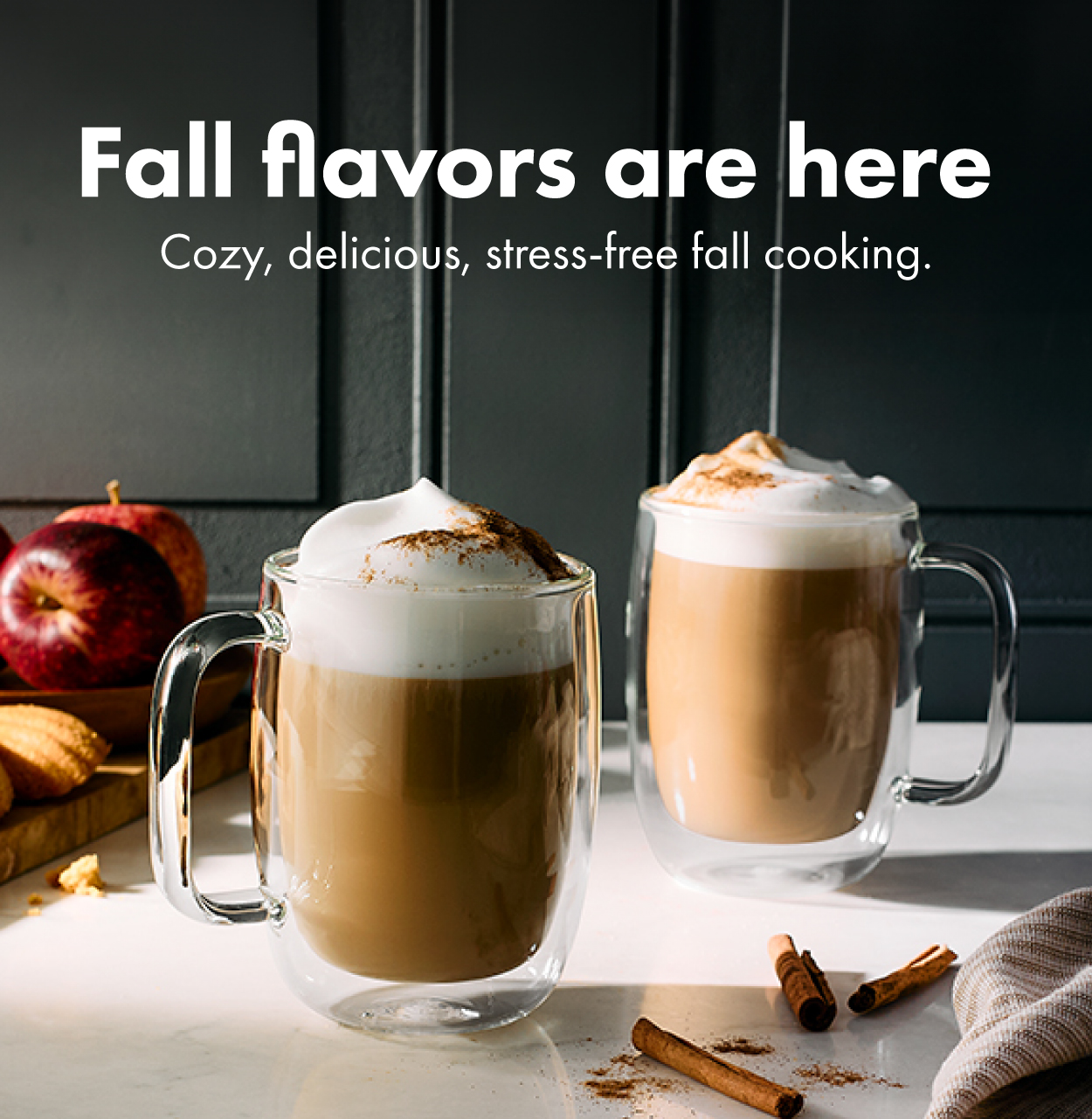 Fall Flavors are here. Get the right tools for Fall cooking.