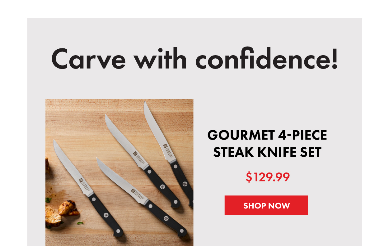 Gourmet 4-Piece Steak Knife Set