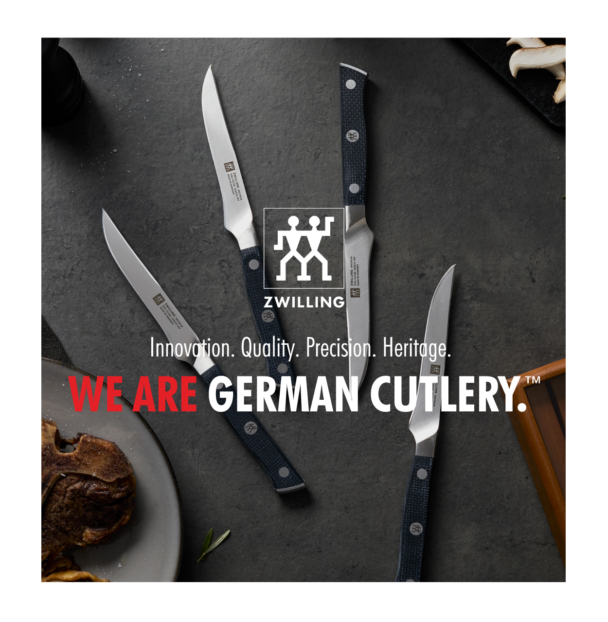 We Are German Cutlery—Steak Knife Sets