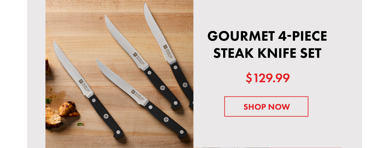 Gourmet 4-Piece Steak Knife Set