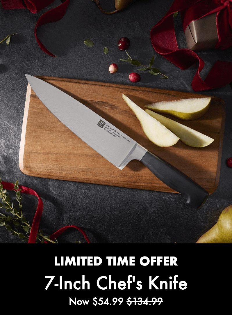 The Four Star 7-Inch Chef's Knife now only $54.99!