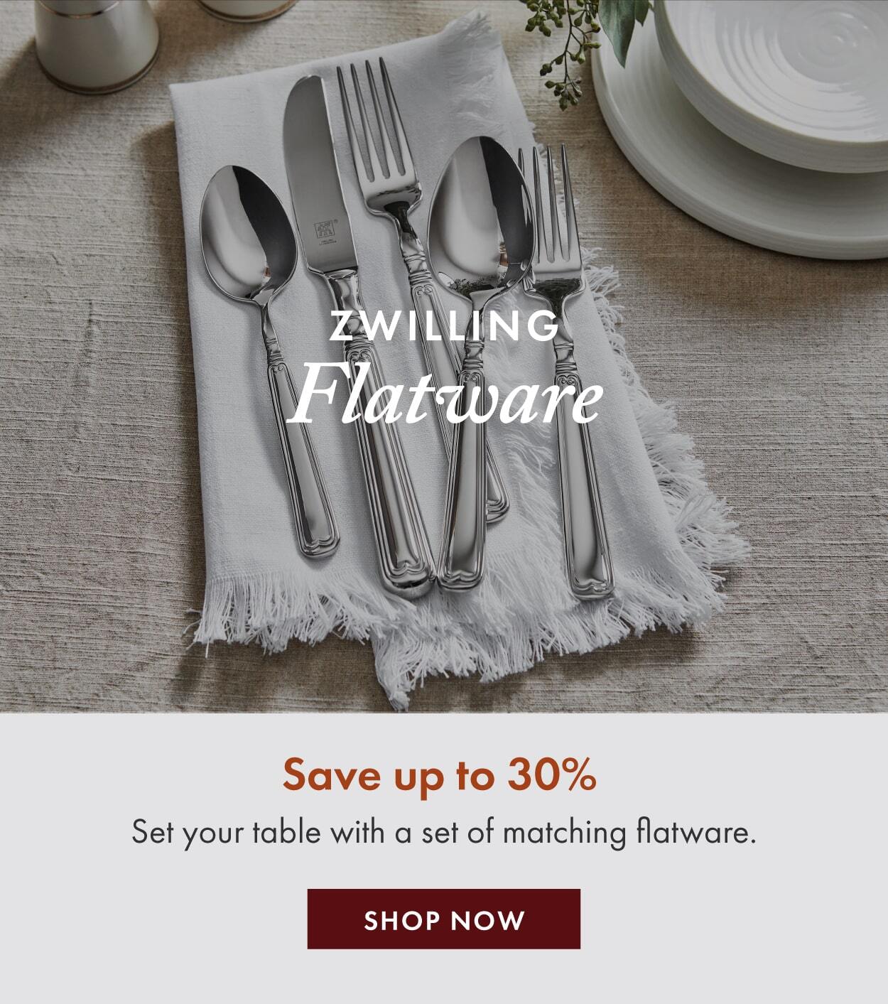 ZWILLING Flatware—Save up to 30%