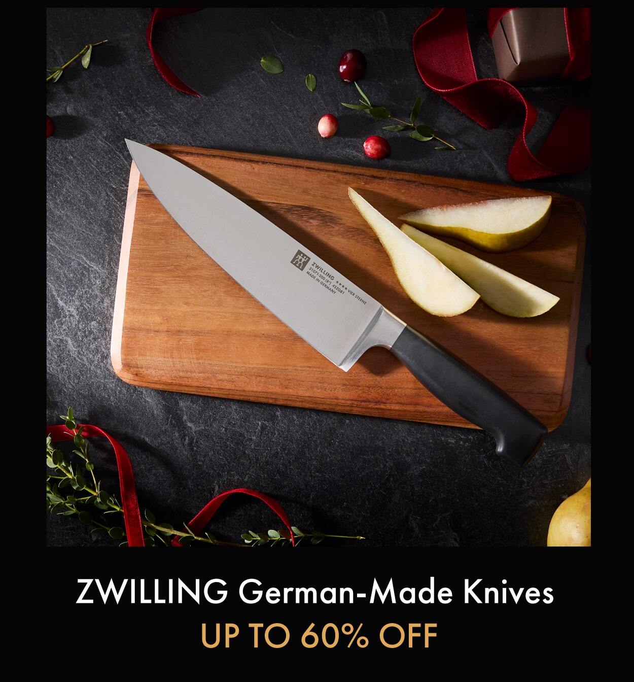 ZWILLING German-Made Knives—Up to 60% off