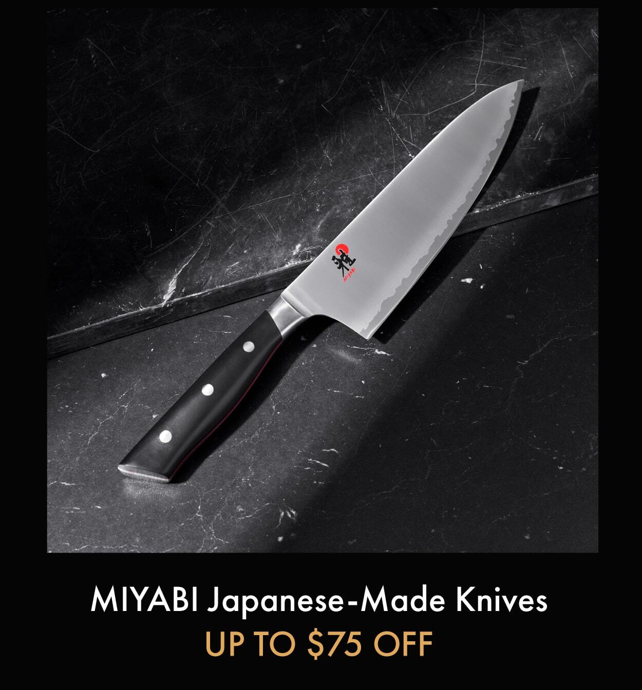 MIYABI Japanese-Made Knives—Up to $74 off