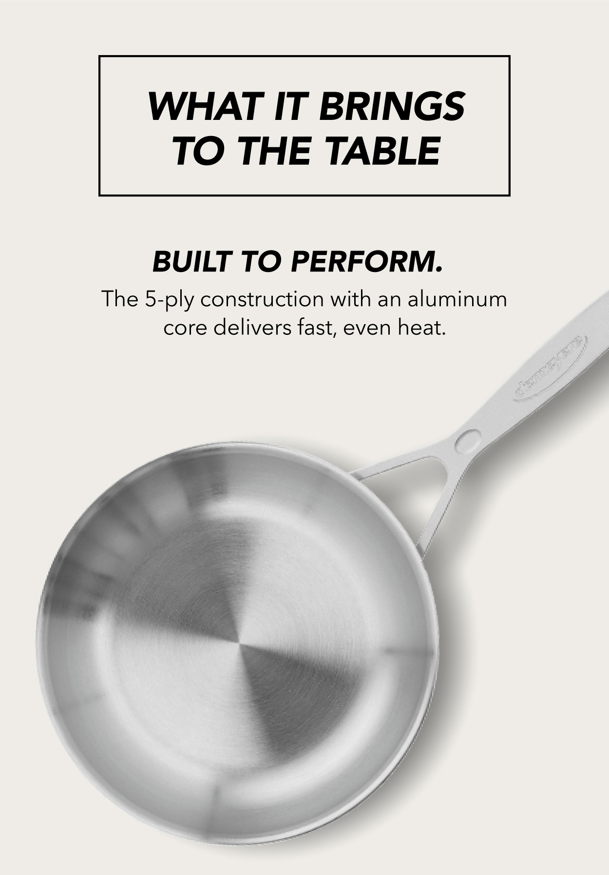 5-Ply Construction with Aluminum Core