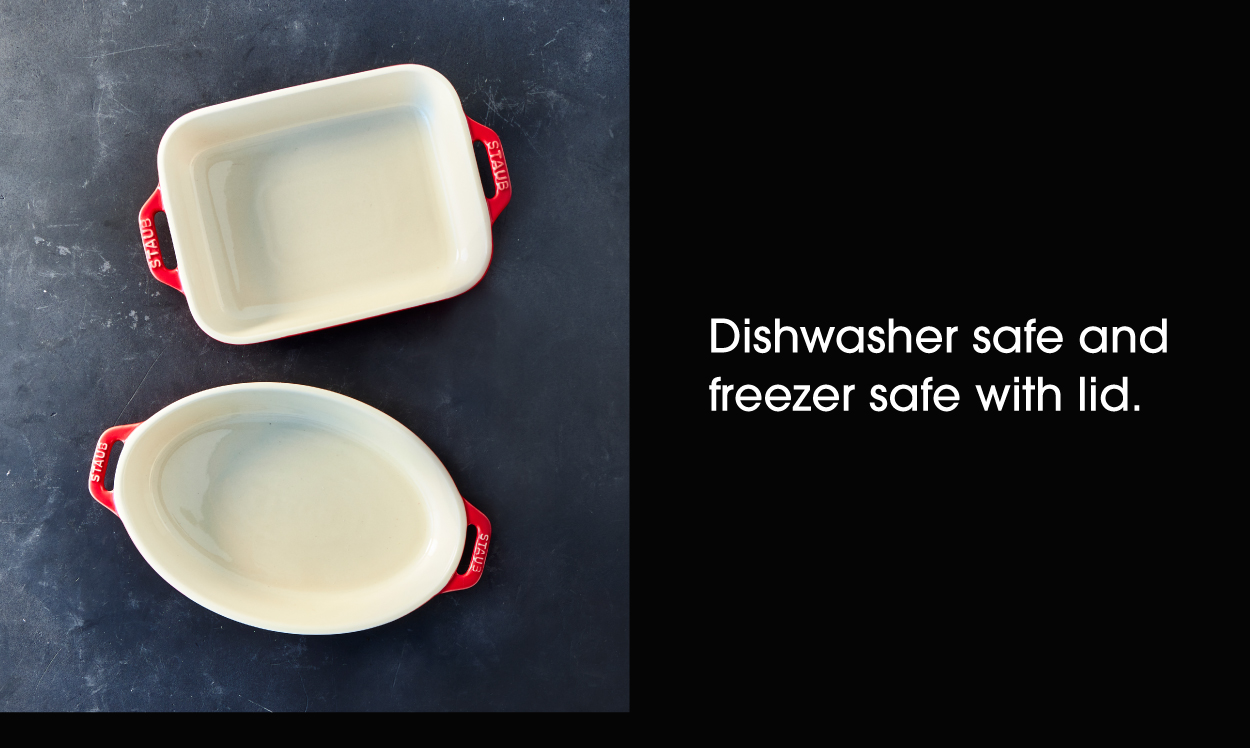 Dishwasher save and freezer save with lid.