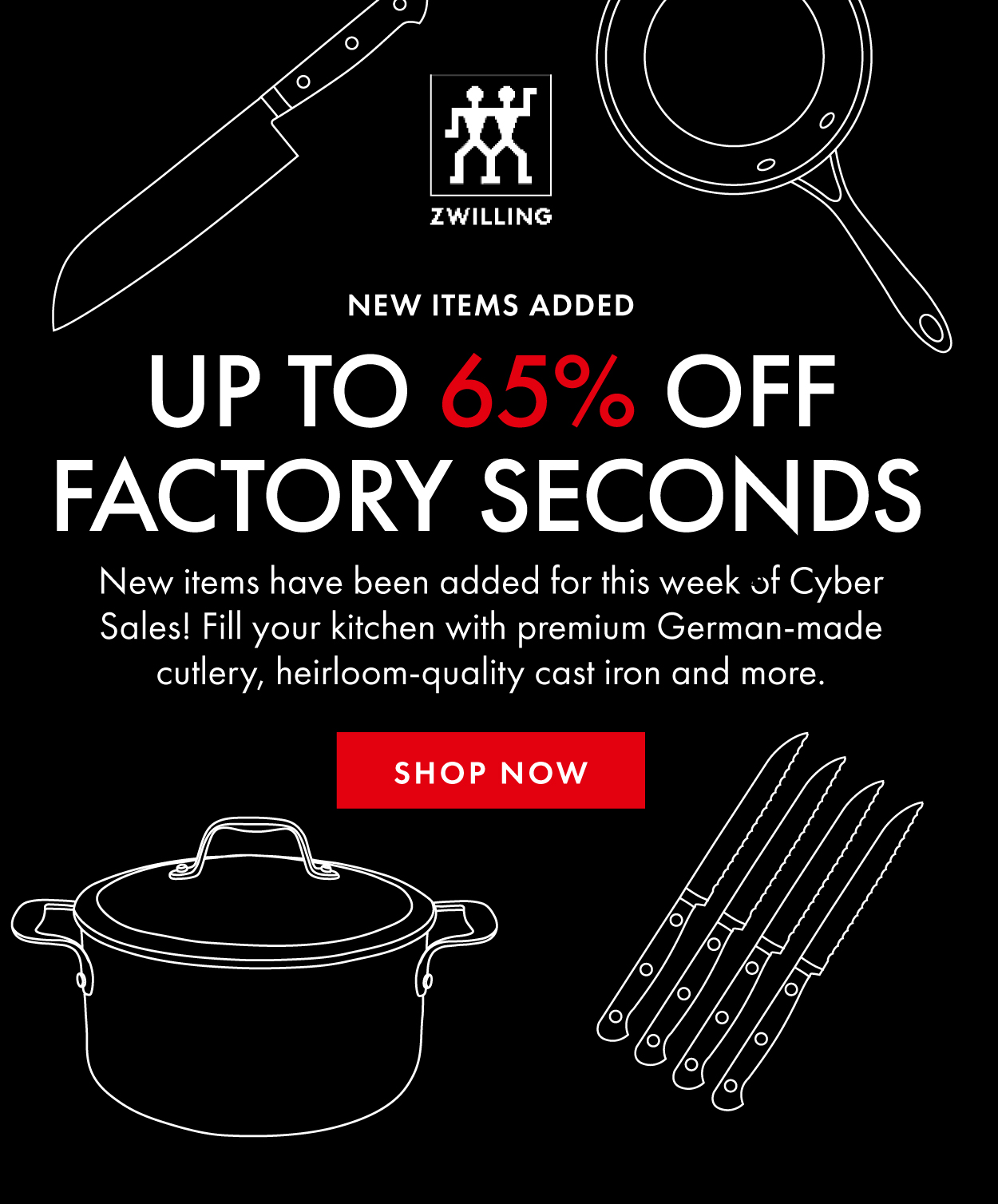 Cyber Week Deals: New Items Added & More! Up to 65% Off