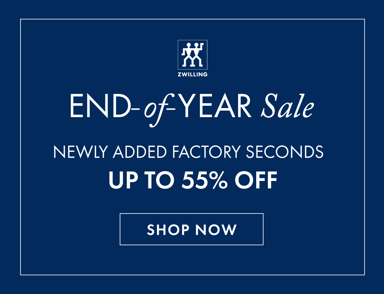 End-of-Year Sale: Shop NEWLY ADDED Factory Seconds up to 55% off