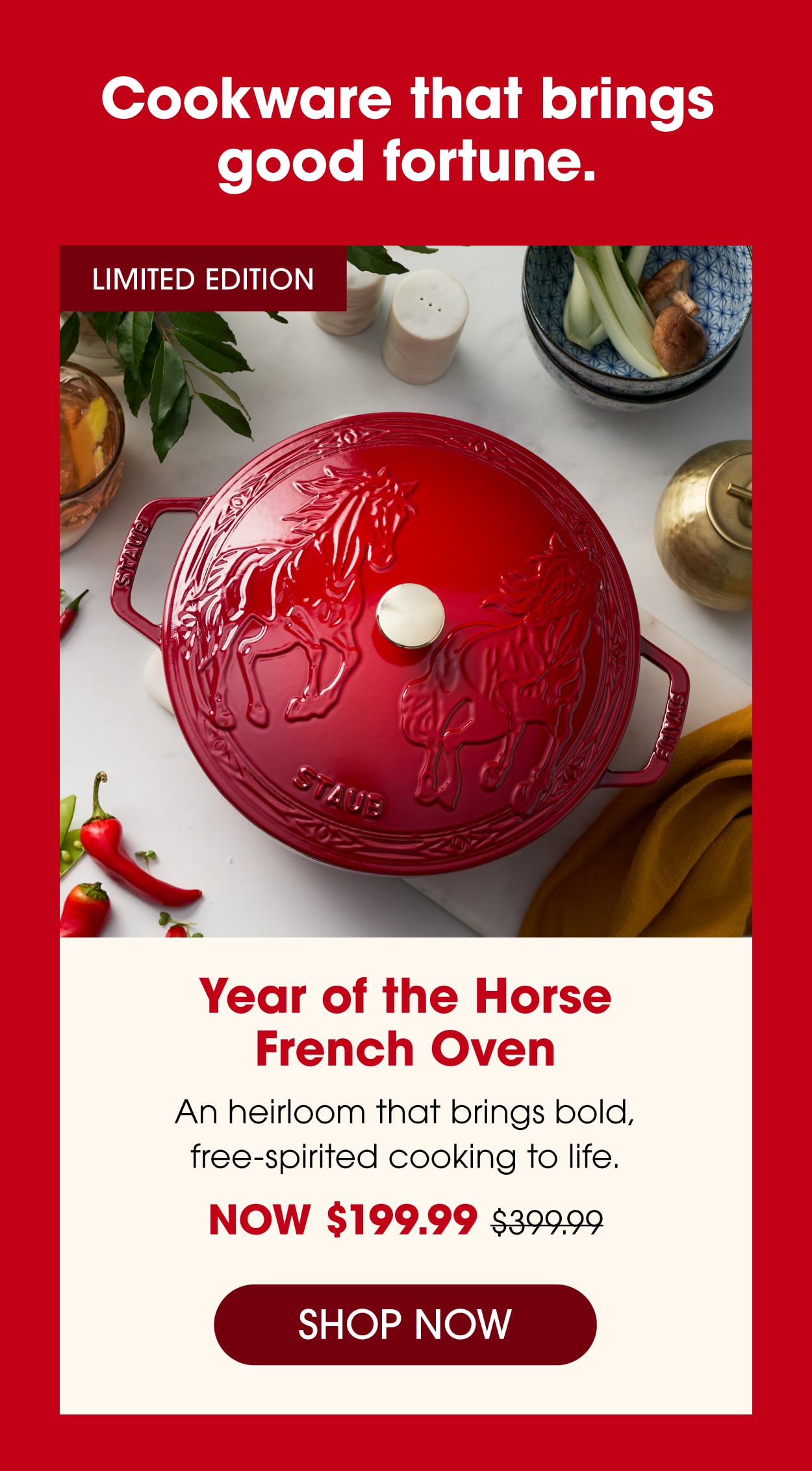Year of the Horse French Oven 