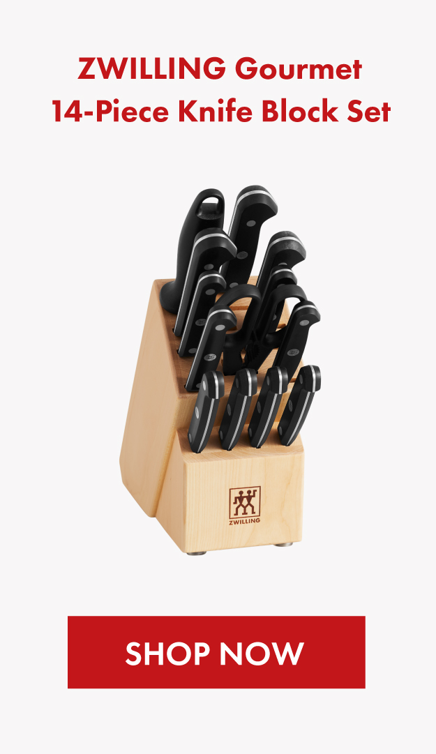 ZWILLING Gourmet 14-Piece Knife Block Set