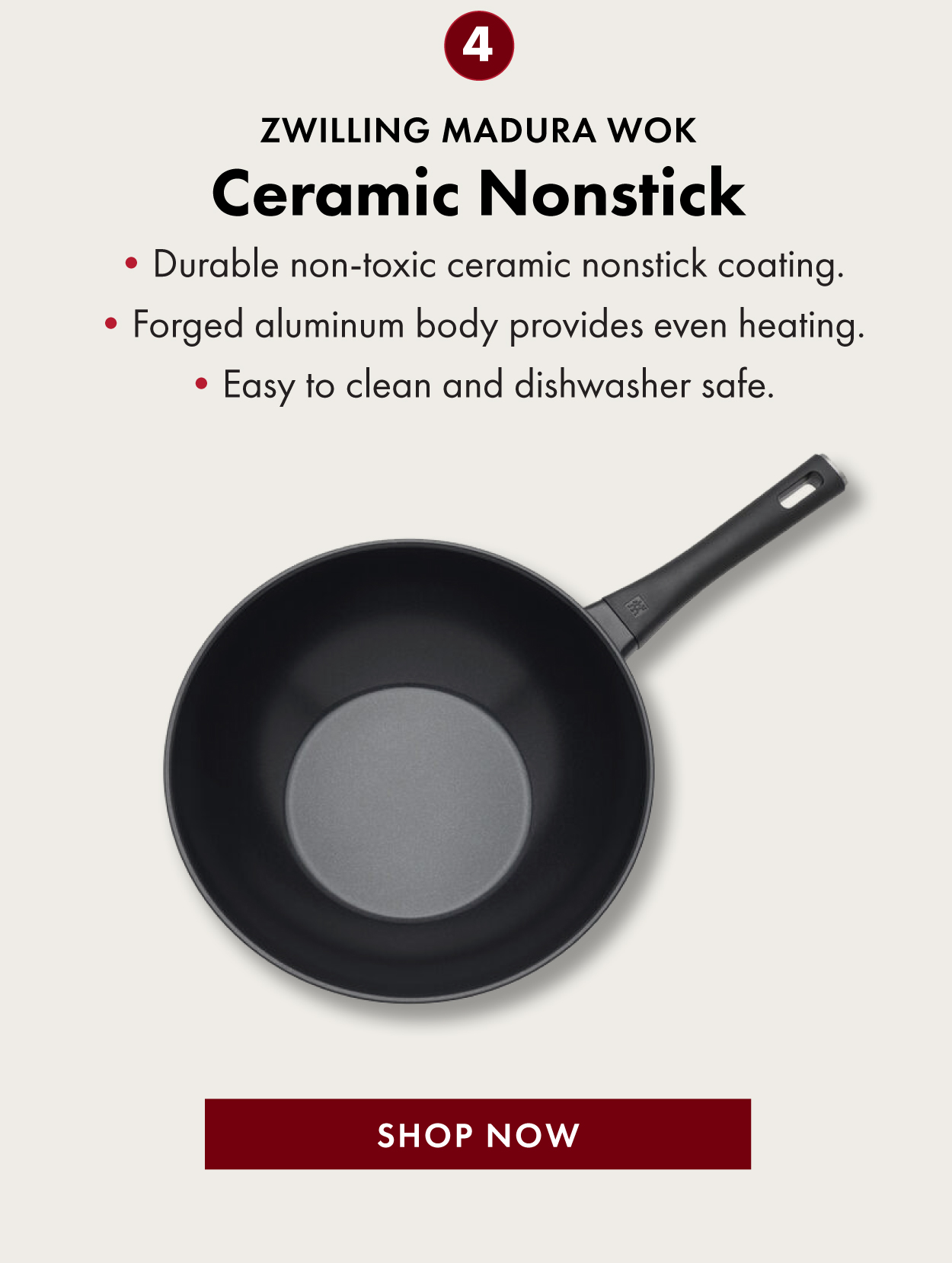 Ceramic Nonstick: ZWILLING Madura Wok